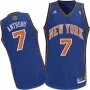 NBA Adidas Mens New York Knicks Swingman Revolution 30 Carmelo Anthony Jersey Vest in Blue